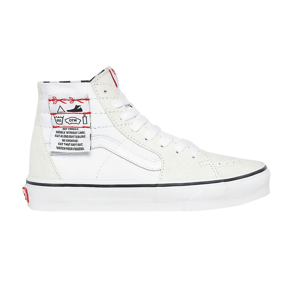 Vans Sk8-Hi Tapered DIY - White