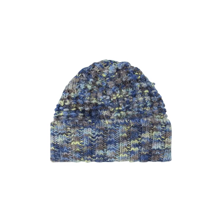 Acne Studios Space Dye Stitch Beanie Blue