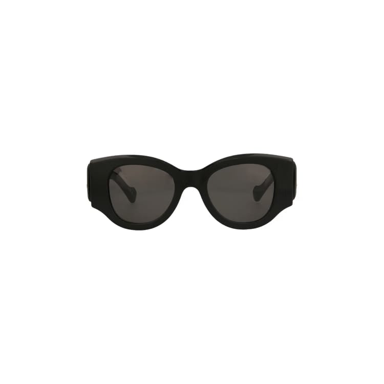 Balenciaga Round Sunglasses Black/Grey
