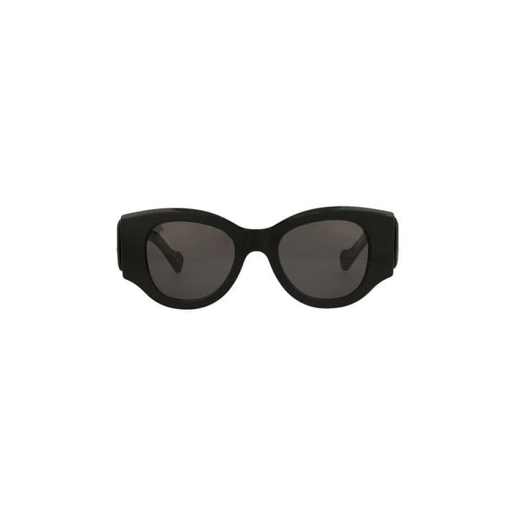 Balenciaga Round Sunglasses Black/Grey