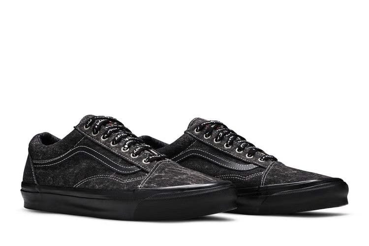 Raised By Wolves x Vans OG Old Skool LX Acid Wash Denim