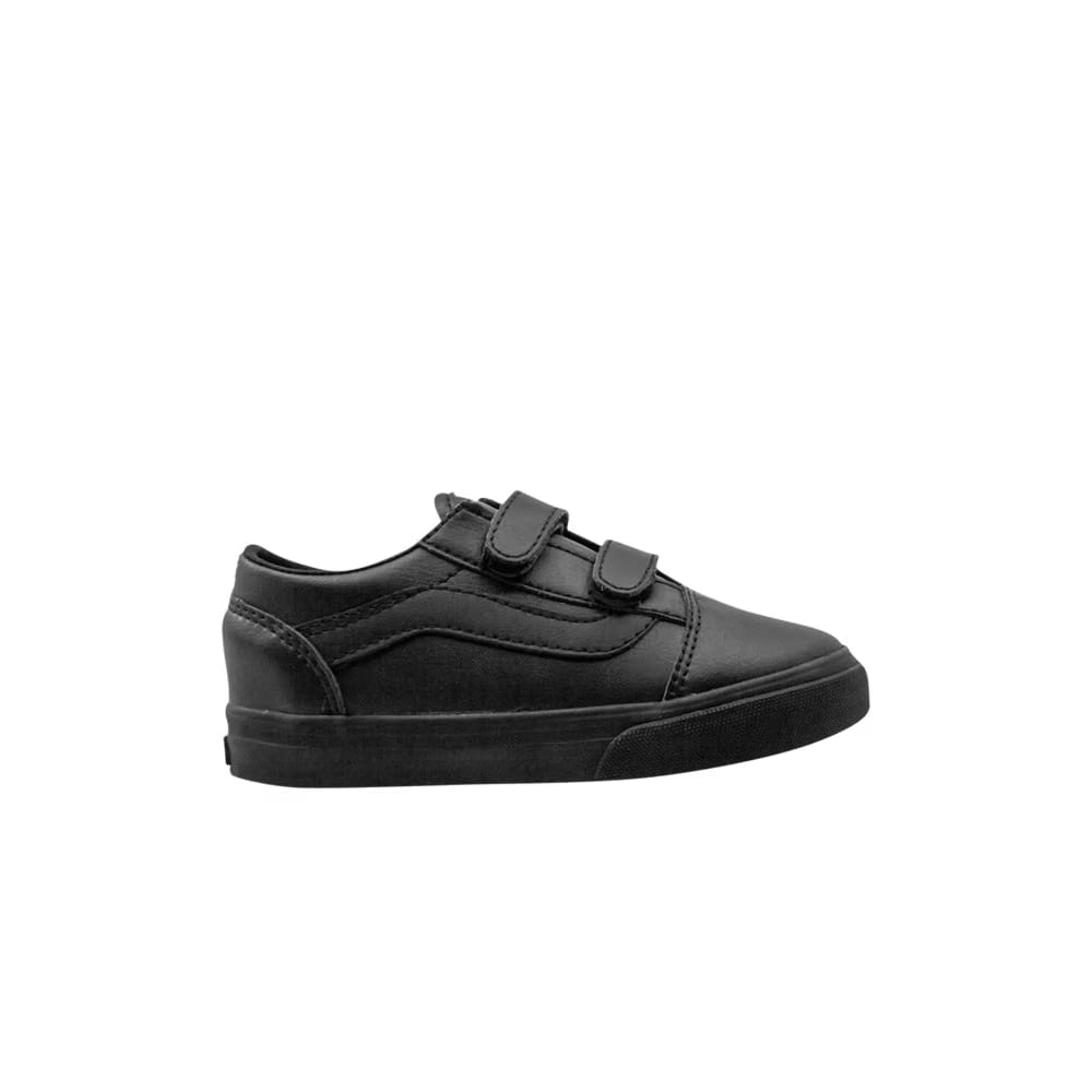Vans Old Skool V Toddler Classic Tumble - Black Mono