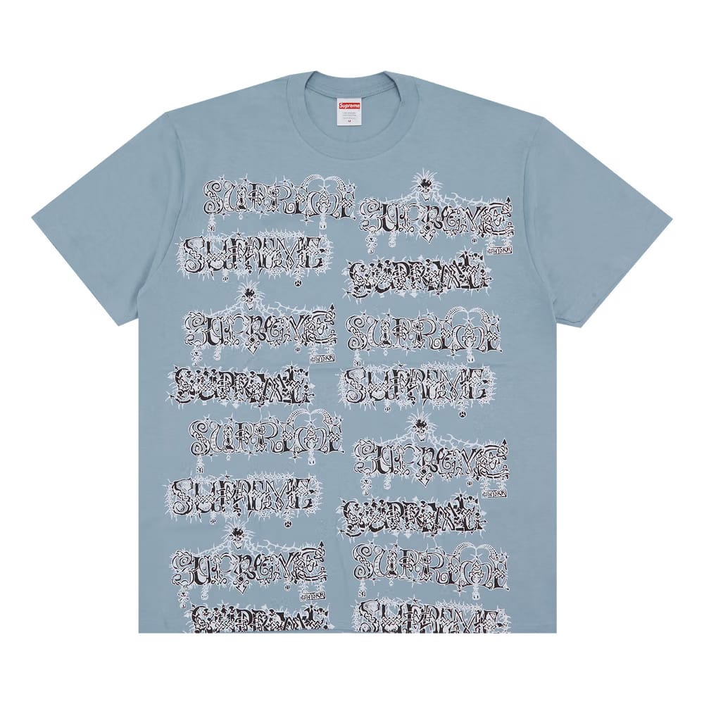 Supreme Wombat T-Shirt Dusty Blue