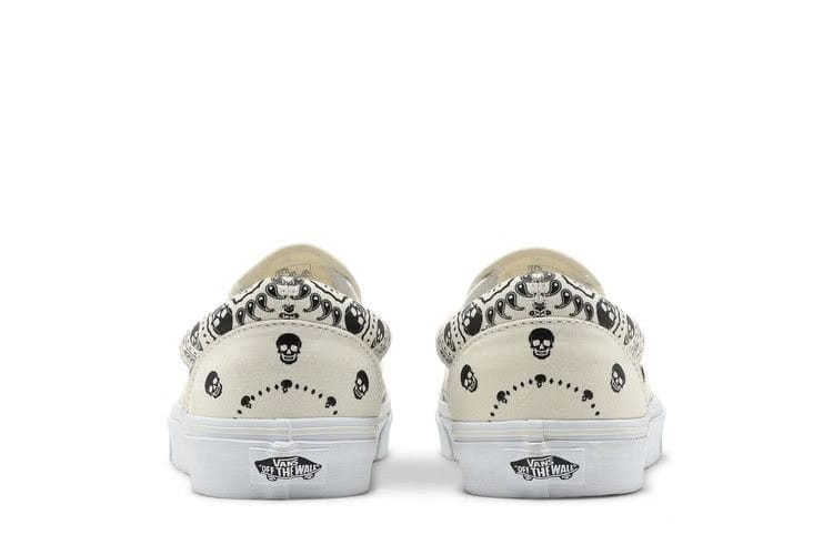 Vans Classic Slip-On Bandana - Classic White