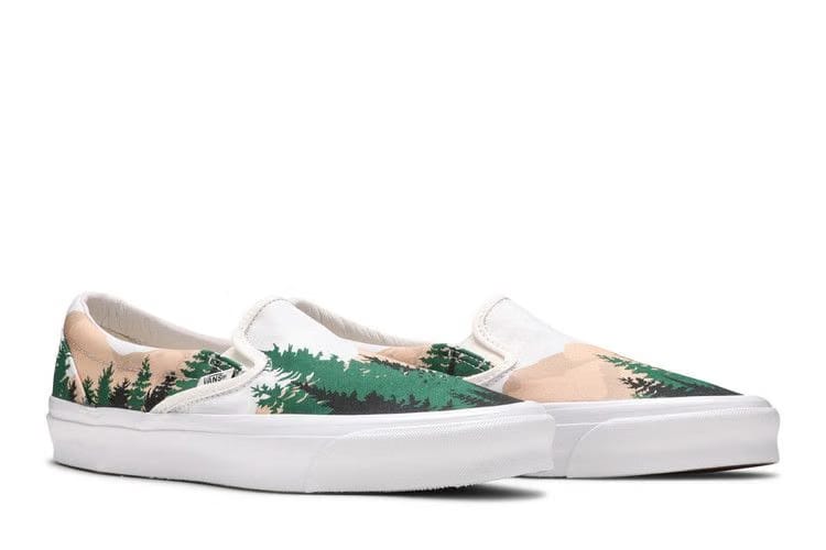 Kith x Vans Vault OG Classic Slip-On LX Treescape