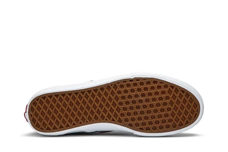 Vans Supreme x Classic Slip-On Pro Diamond Plate Red