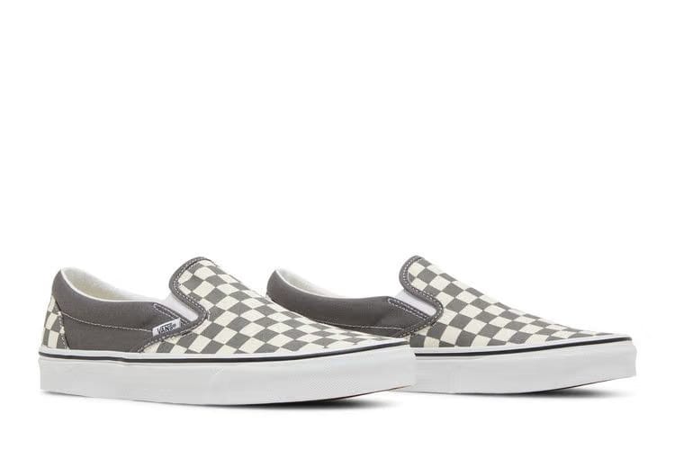 Vans Classic Slip-On Pewter Checkerboard