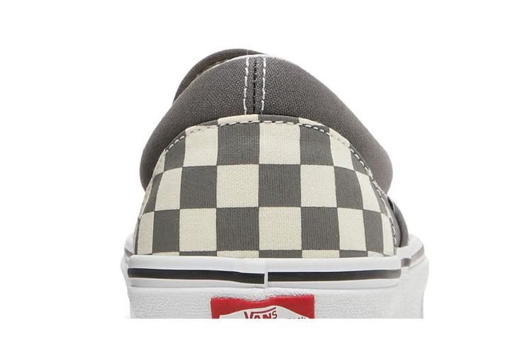 Vans Classic Slip-On Pewter Checkerboard