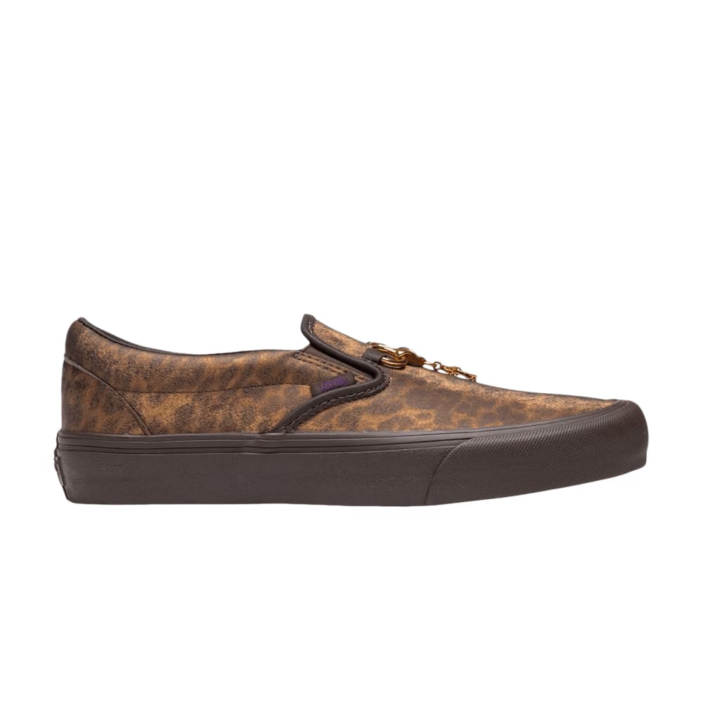 Needles x Vans Vault Classic Slip-On V Animal Print - Brown