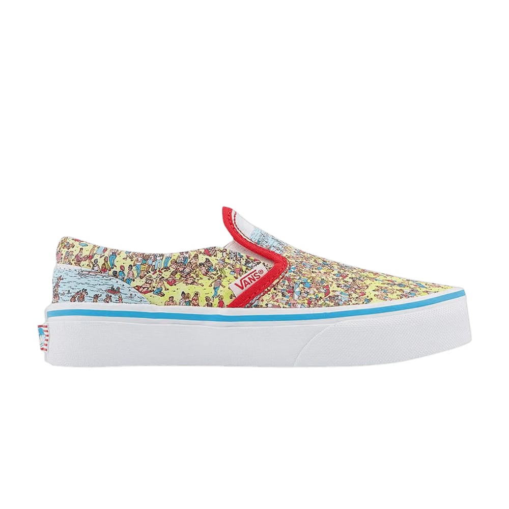 Where's Waldo? x Vans Classic Slip-On Find Steve