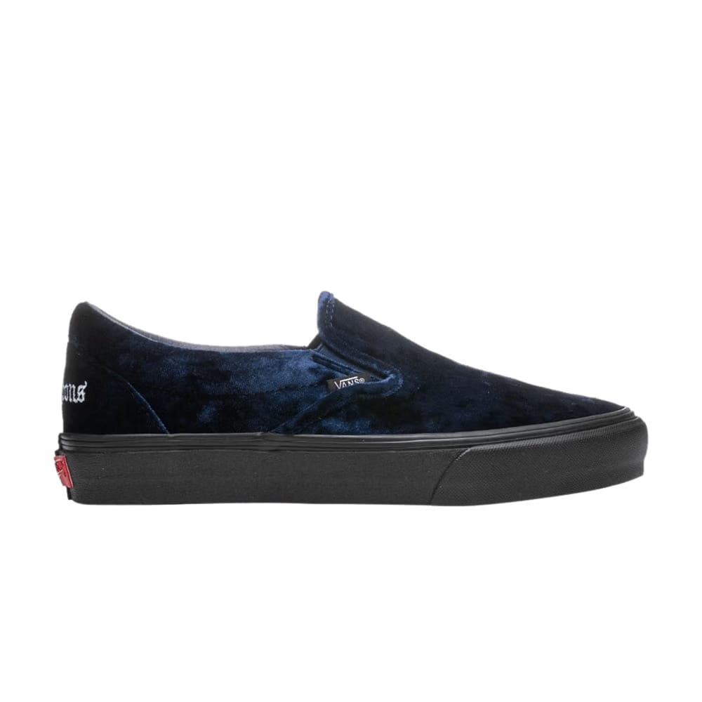 Noon Goons x Vans Classic Slip-On VLT LX Black Velvet
