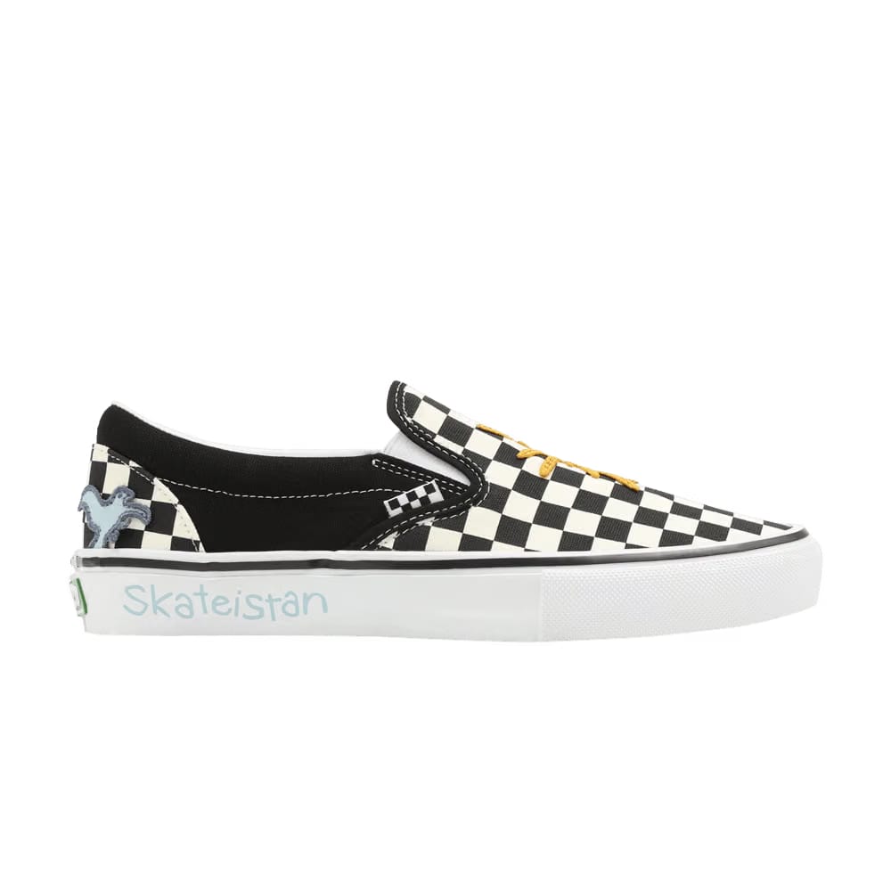 Skateistan x Vans Skate Slip-On Checkerboard