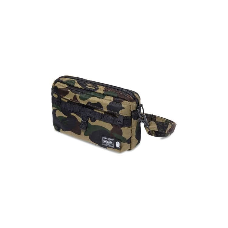 BAPE x Porter 1st Camo Shoulder Bag Green