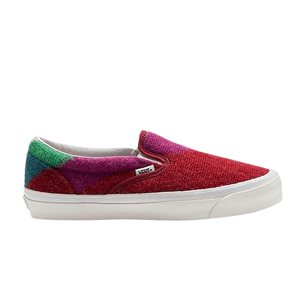 Concepts x Vans OG Classic Slip-On LX Mohair - Rio Red