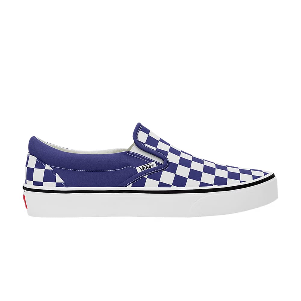 Vans Classic Slip-On Checkerboard - Beacon Blue