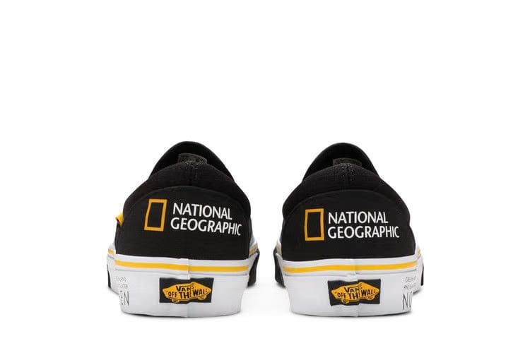 National Geographic x Vans Classic Slip-On Then Now Glacier