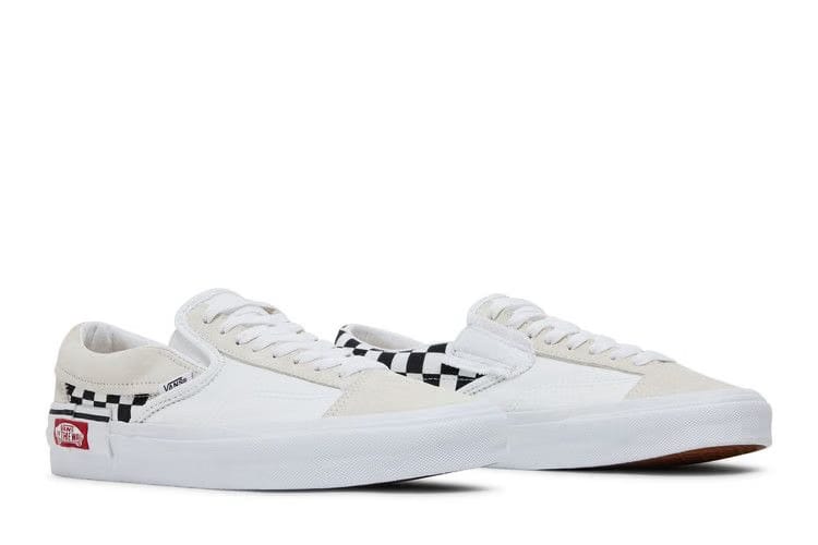 Vans Slip-On CAP White Black Checkerboard