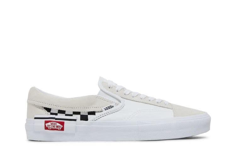 Vans Slip-On CAP White Black Checkerboard