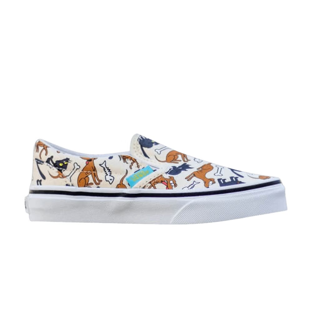 Vans The Simpsons x Classic Slip-On Kids Family Pets