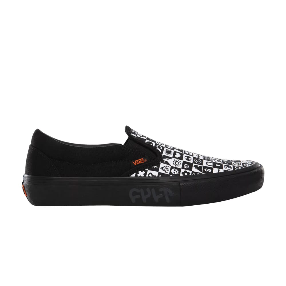 Cult x Vans Slip-On Pro Black Checkerboard