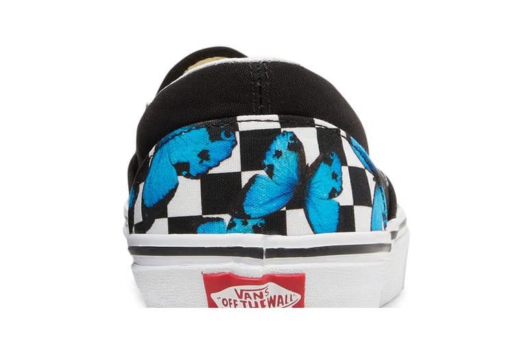 Vans Classic Slip-On Butterfly Checkerboard