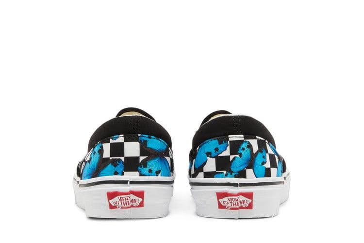 Vans Classic Slip-On Butterfly Checkerboard