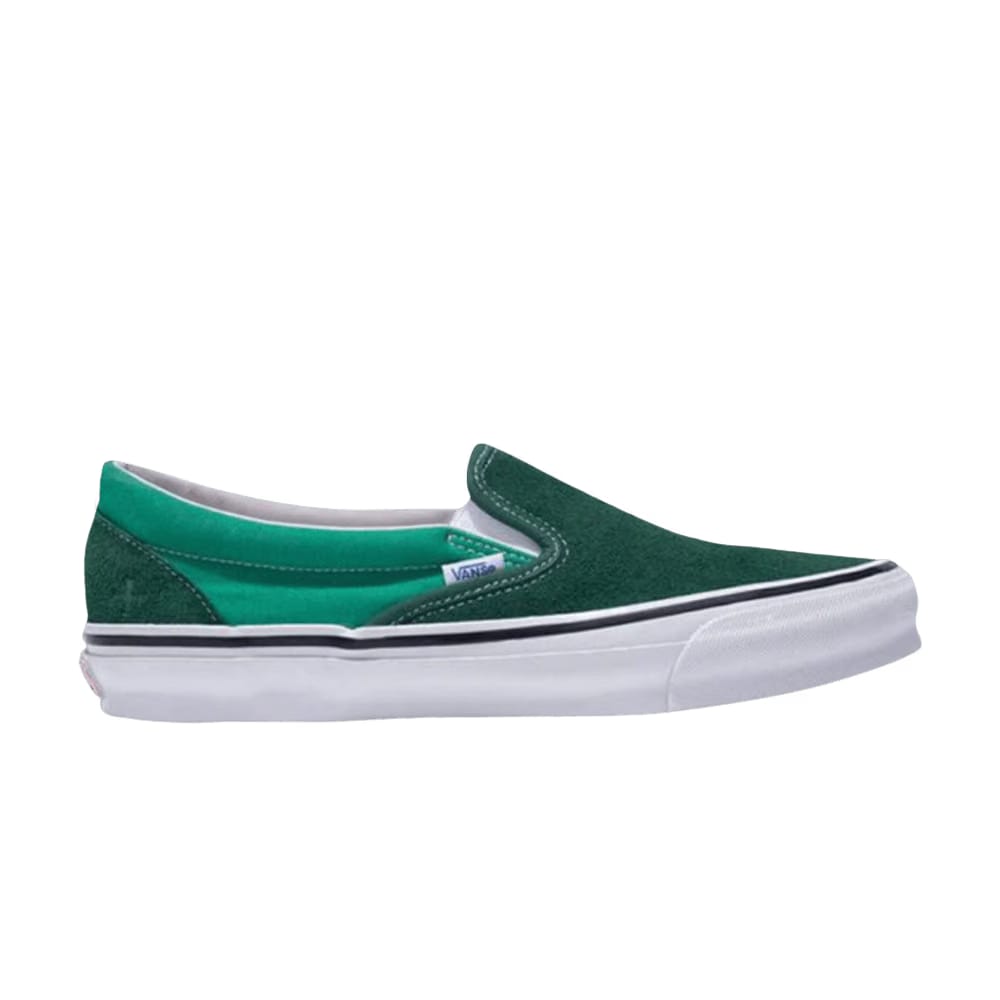 Noah x Vans OG Classic Slip-On LX Green
