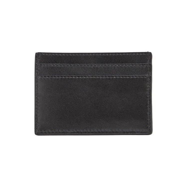 Versace Leather Card Case Black/Gold
