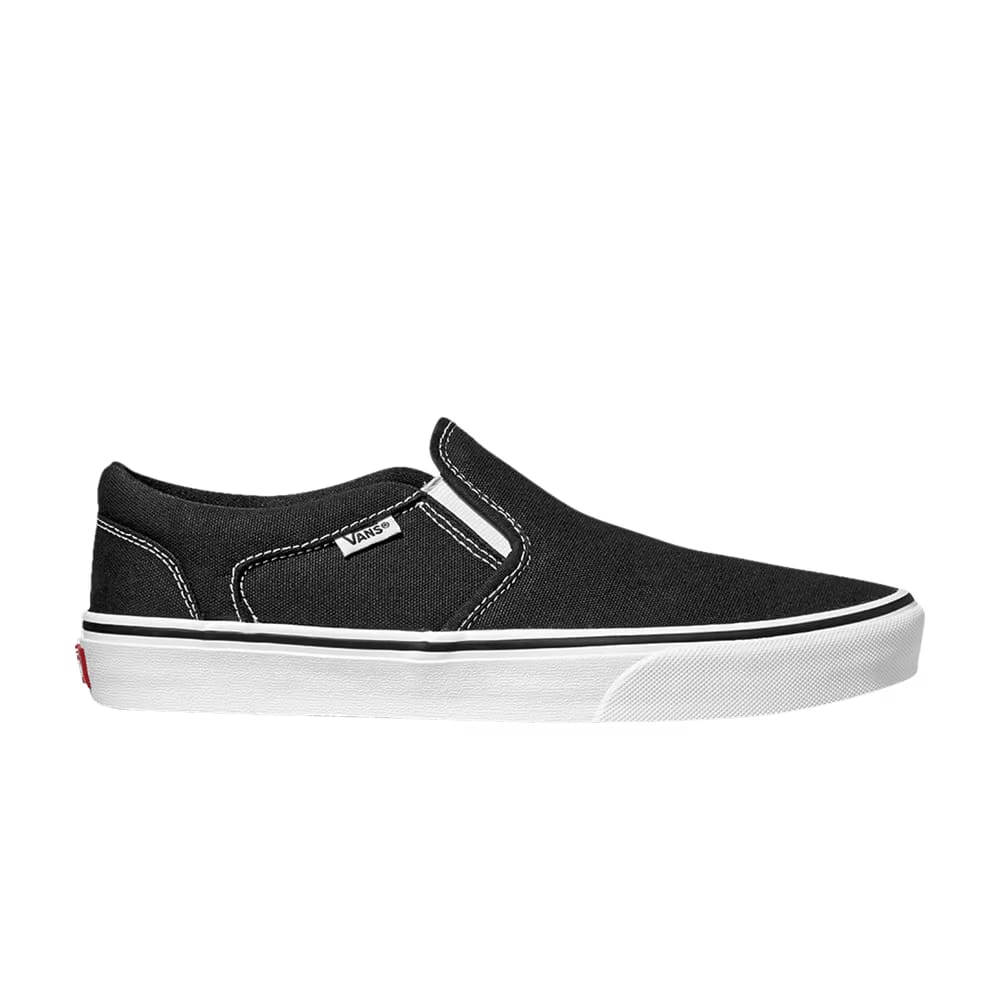 Vans Asher Black White