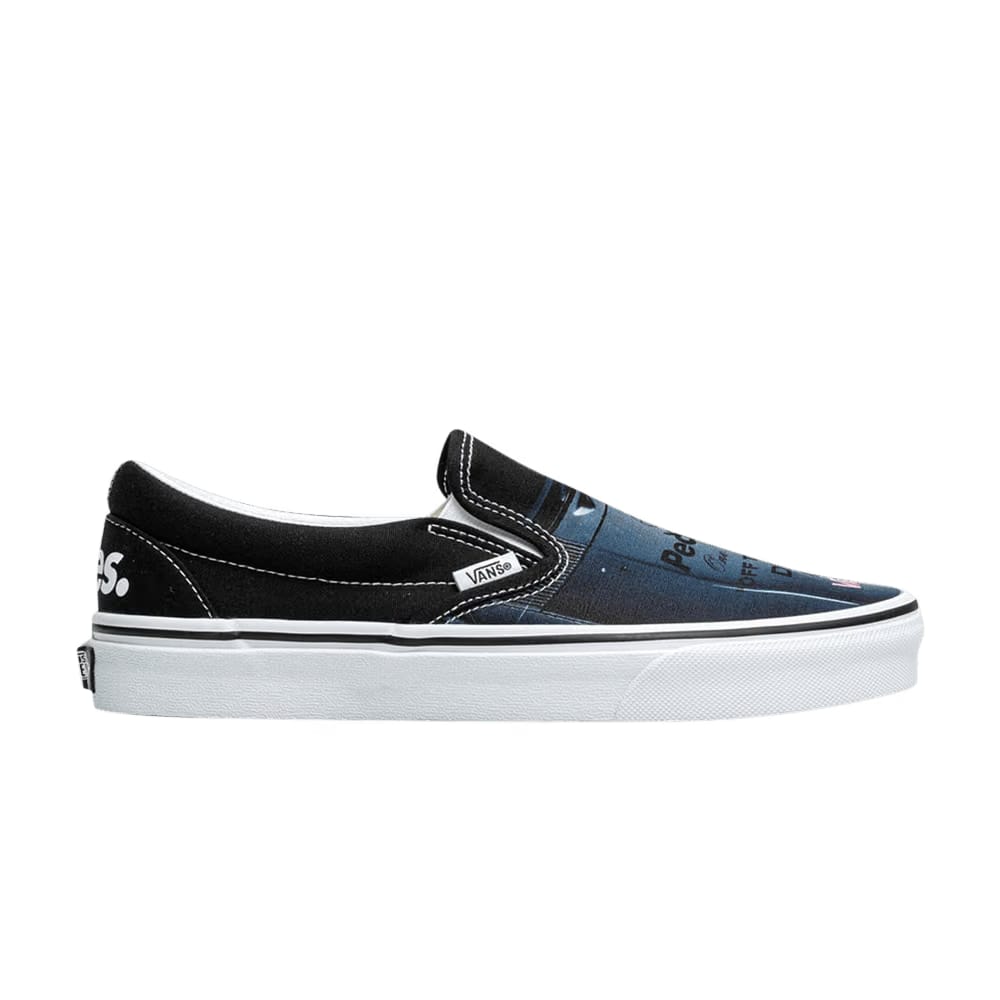 Vans Peaches. One Universe x Classic Slip-On Black True White