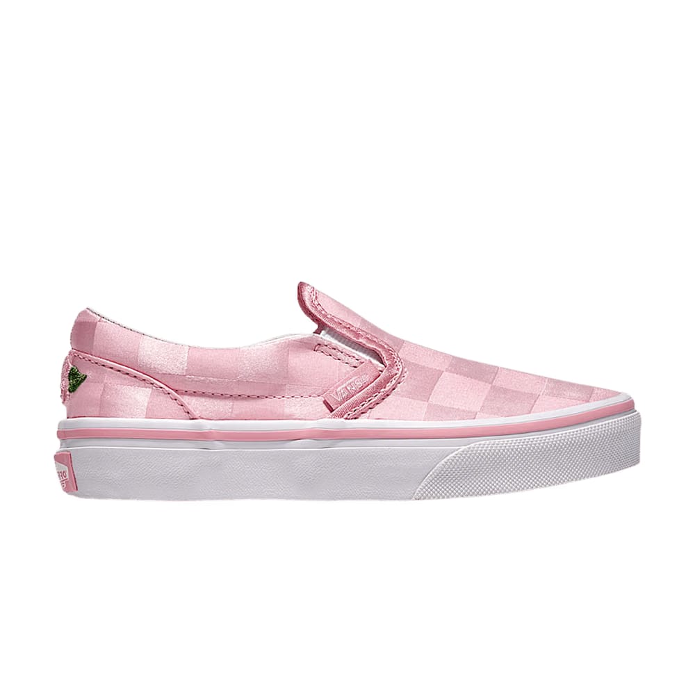 Vans Classic Slip-On Kids Rose Pink Satin