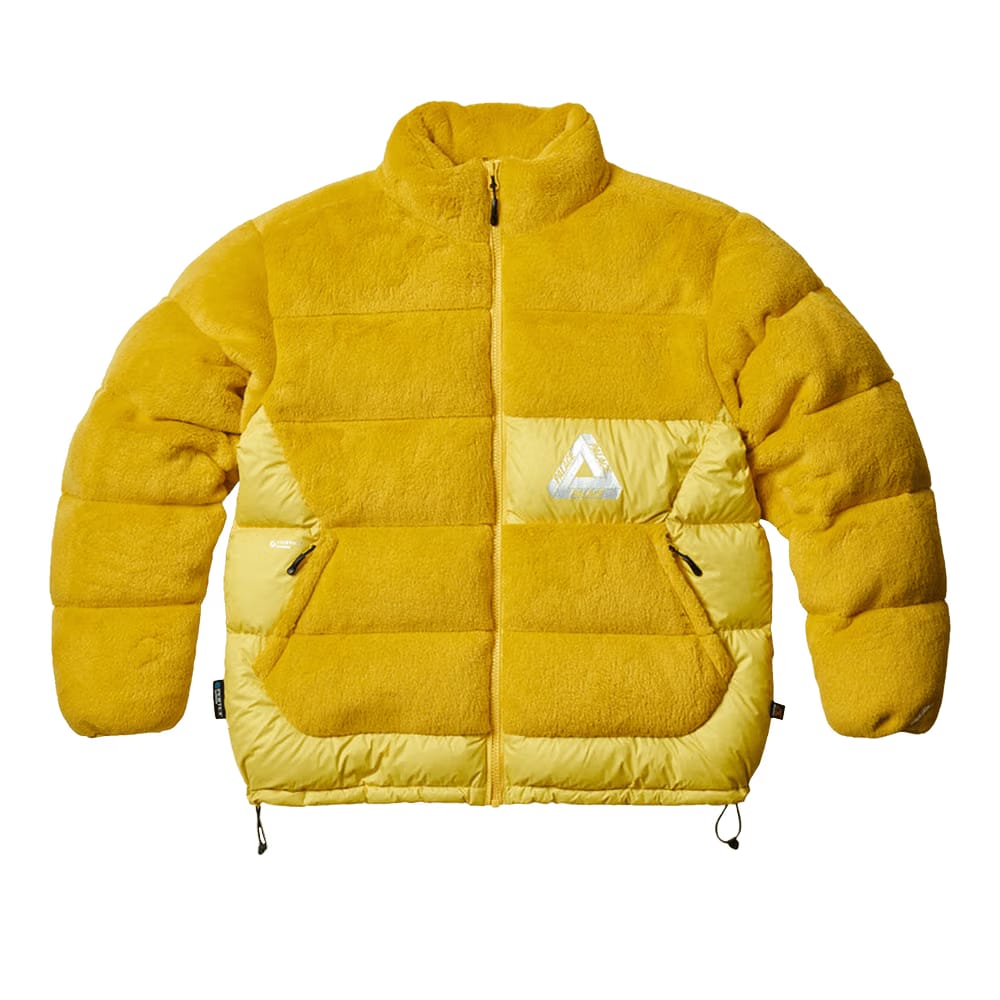 Palace Polartec High Loft Puffa Yellow