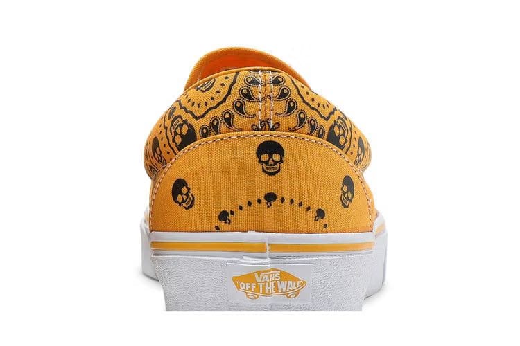Vans Classic Slip-On Bandana - Saffron
