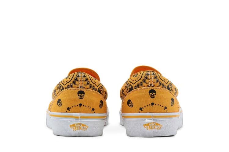 Vans Classic Slip-On Bandana - Saffron