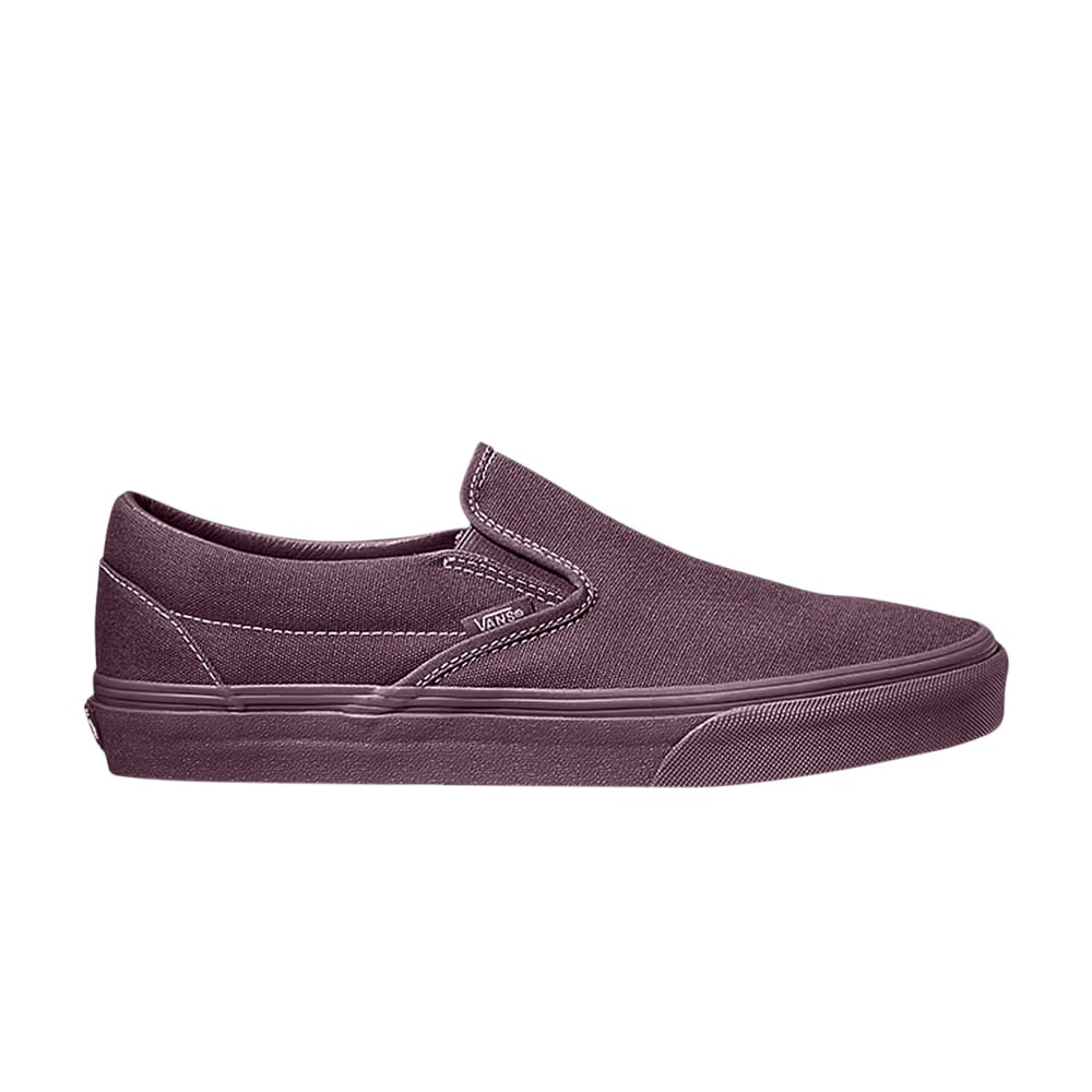 Vans Classic Slip-On Pastel Mono - Plum Wine
