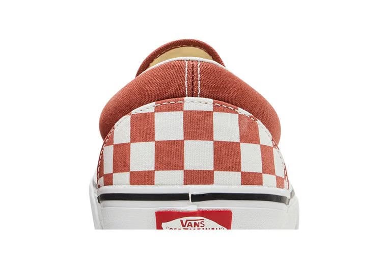 Vans Classic Slip-On Color Theory Checkerboard - Auburn