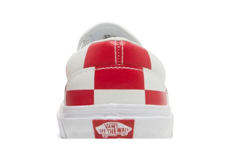 Vans Classic Slip-On Leather Check