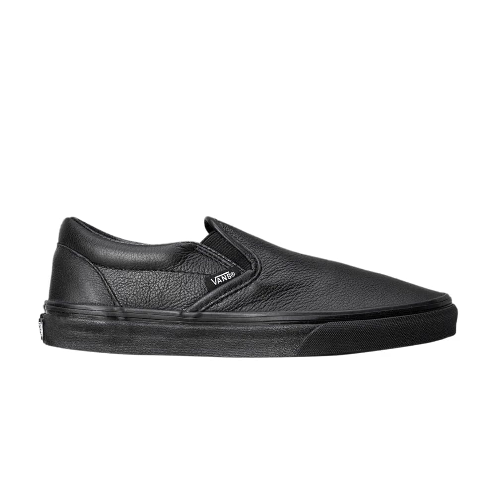 Vans Classic Slip-On Black Leather