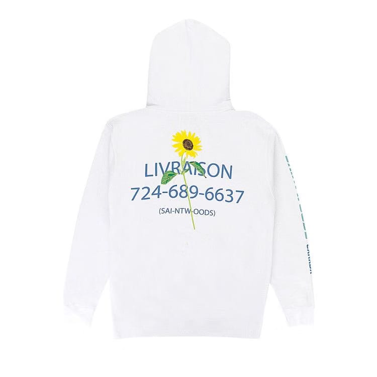 Saintwoods Flower Shop Hoodie White