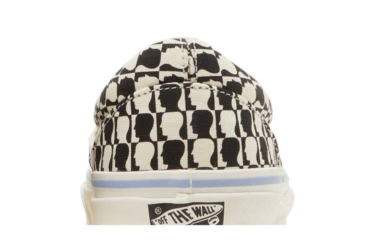 Brain Dead x Vans OG Classic Slip-On LX Black White Checkerboard