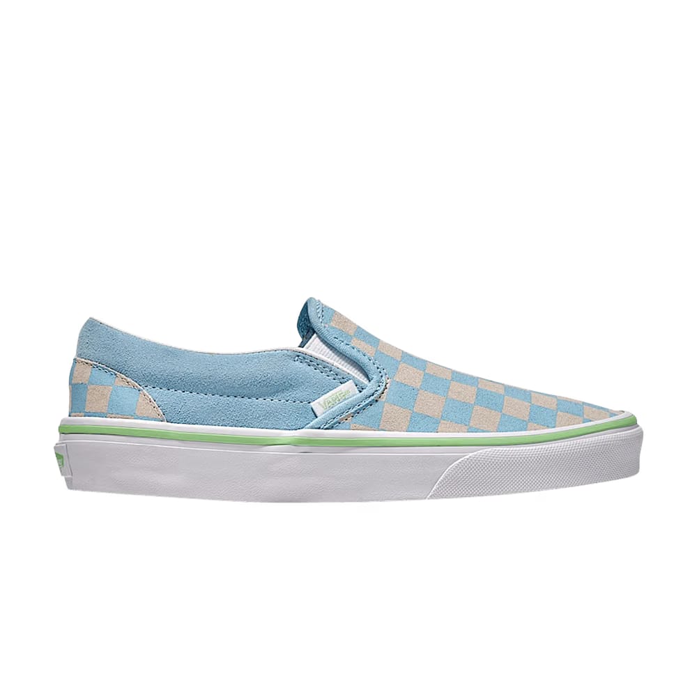 Vans Classic Slip-On Checkerboard - Crystal Blue