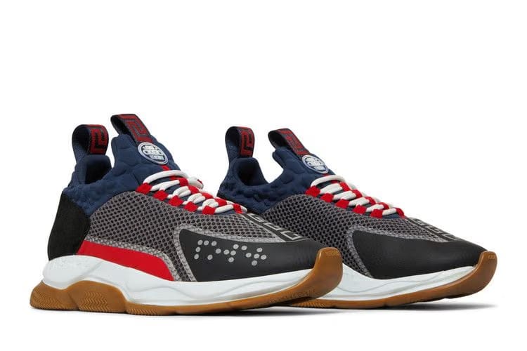 Versace Cross Chainer Black Red 2019
