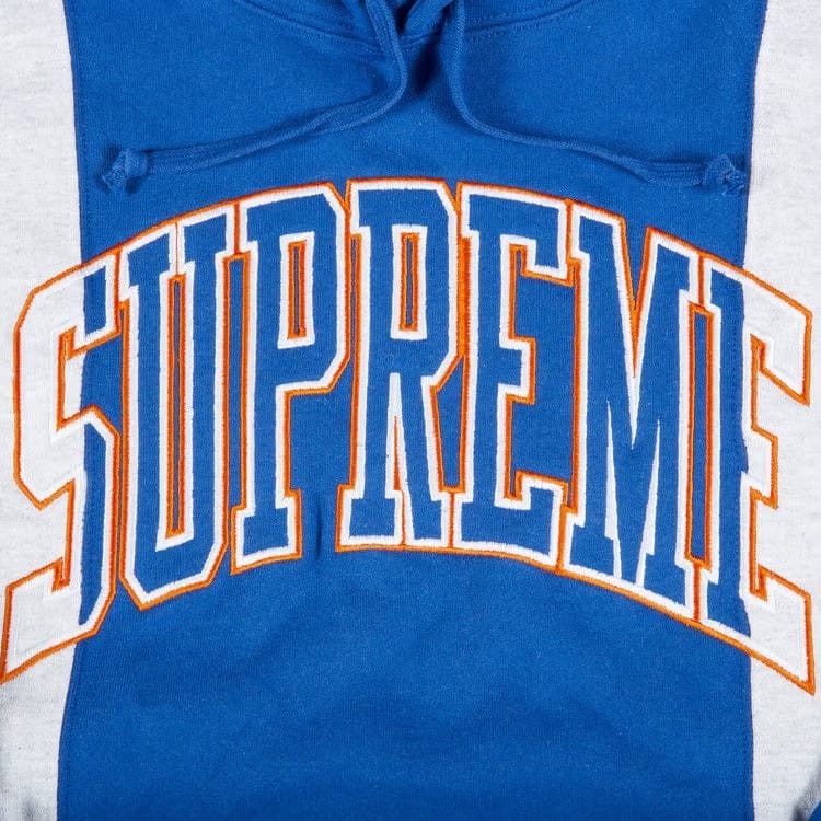 Supreme Paneled Arc Hoodie Royal Blue