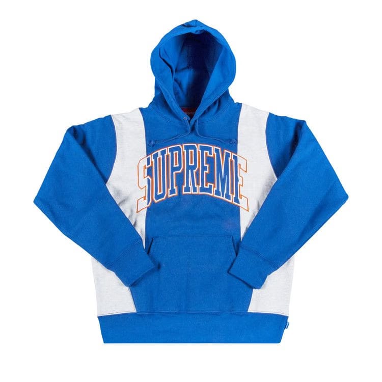 Supreme Paneled Arc Hoodie Royal Blue