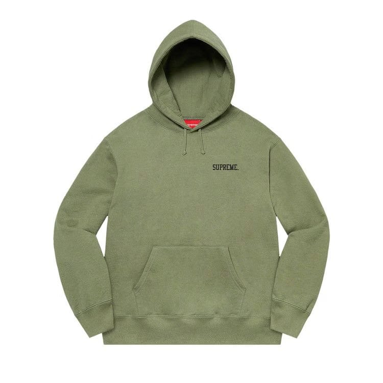 Supreme Ralph Steadman Skull Hoodie Light Olive
