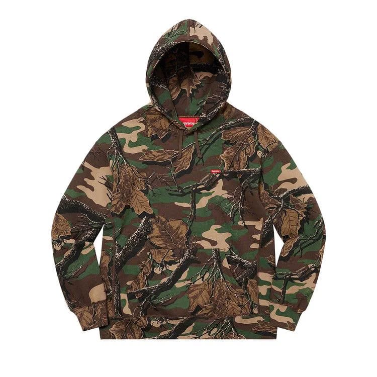Supreme Small Box Hoodie Branch Woodland Camo