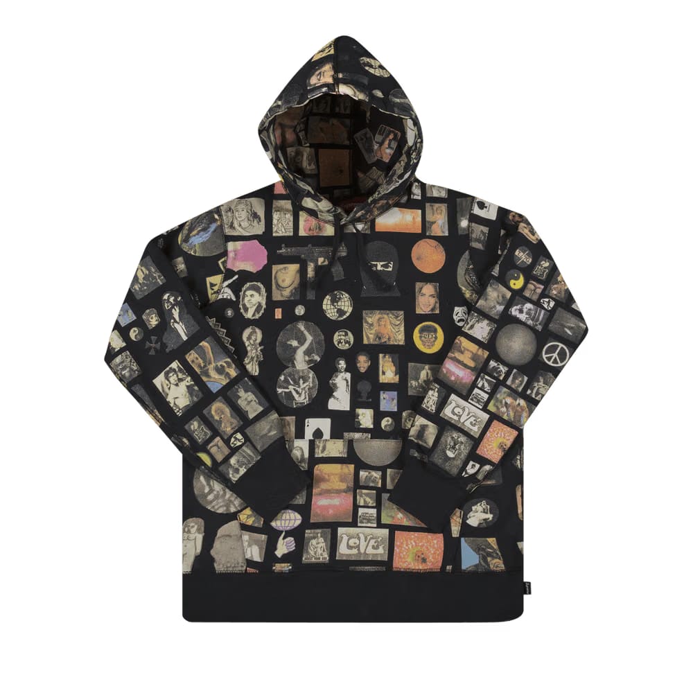 Supreme Thrills Hoodie Black