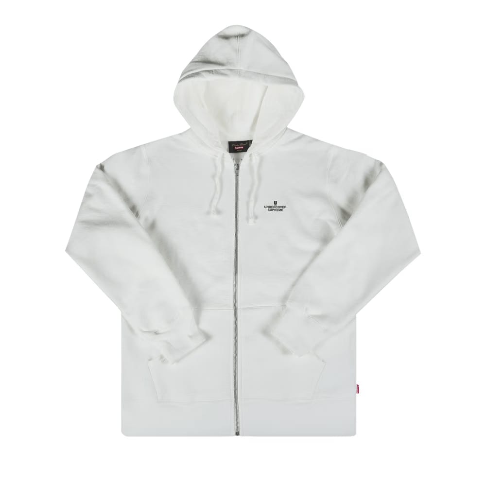 Supreme x Undercover Generation Fuck You Zip Up Sweat White