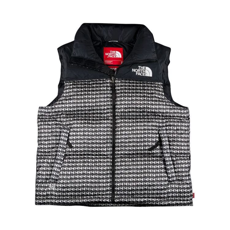 Supreme x The North Face Studded Nuptse Vest Black