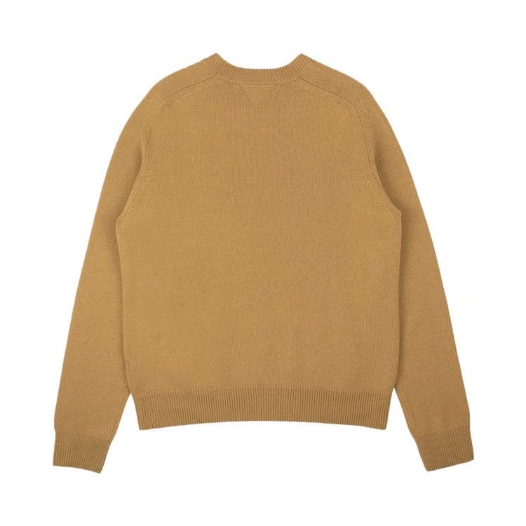 Bottega Veneta Wool Crewneck Pullover Sweater Beige